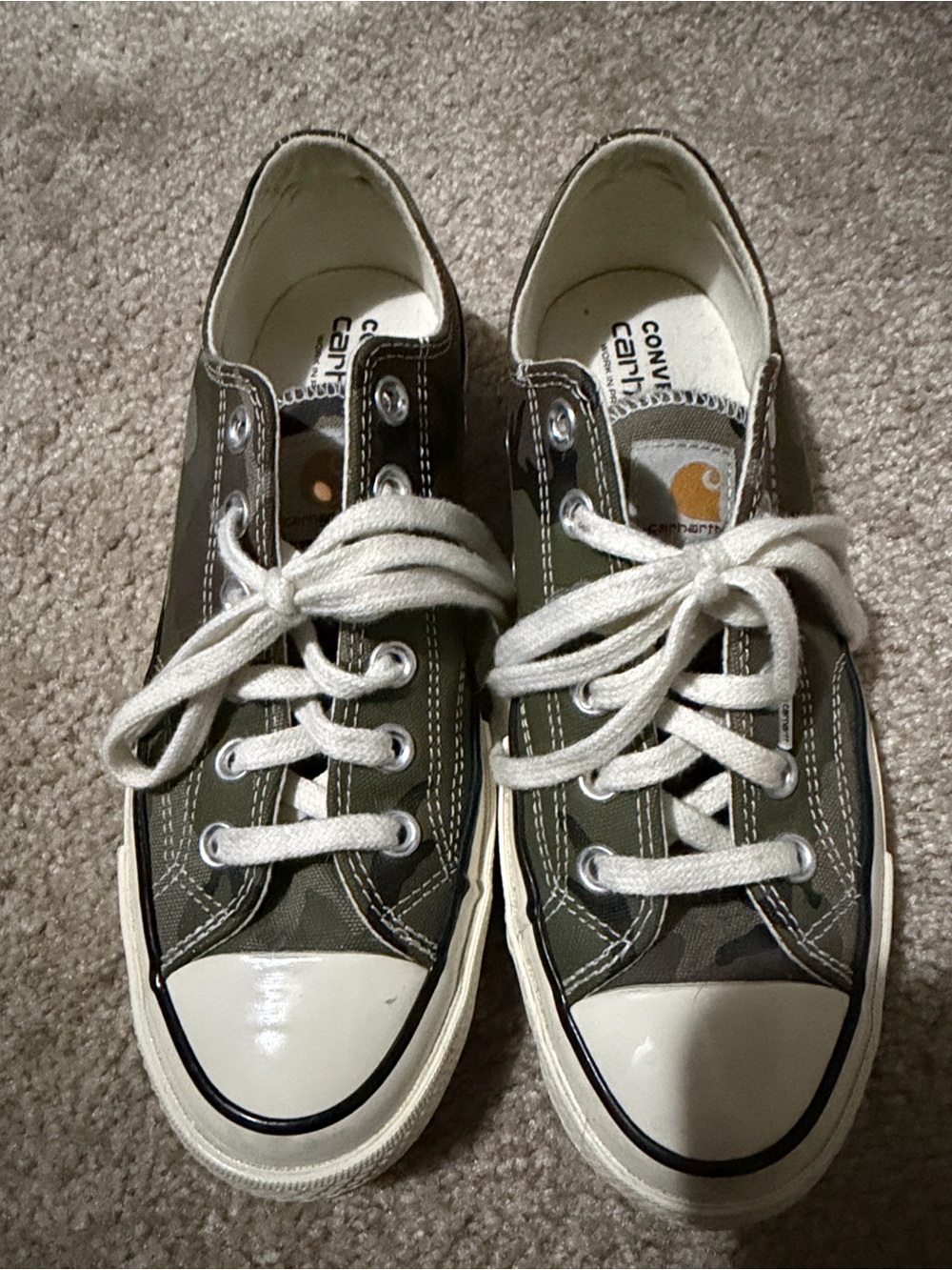 Converse Carhartt Camo WIP